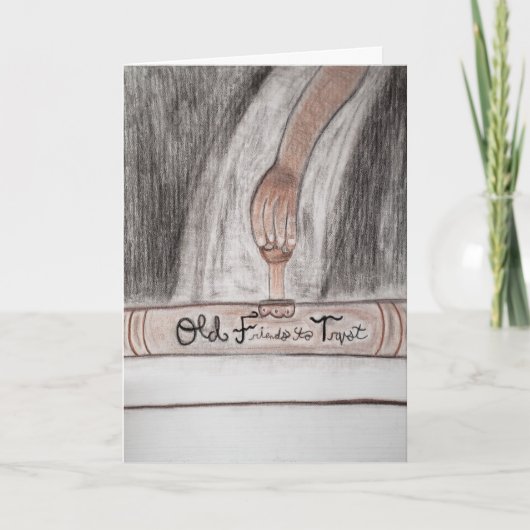 "Ontdek je verbeelding" Birthday Kaart (Voorkant)