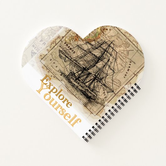 Ontdek jezelf Motivatie Inspirerend offerte Notitieboek (Achterkant)