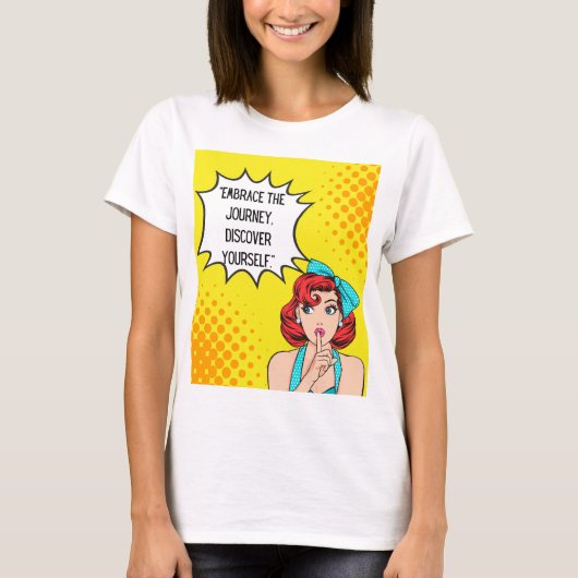 ONTDEK JEZELF T-SHIRT (Voorkant)