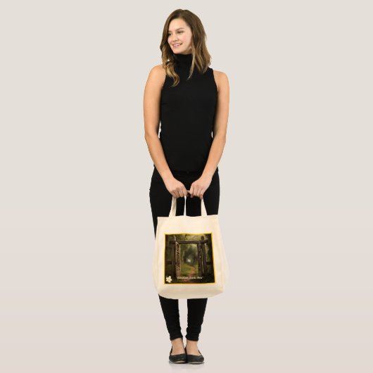 "Ontdek jezelf" Tote Bag (Voorkant (model))