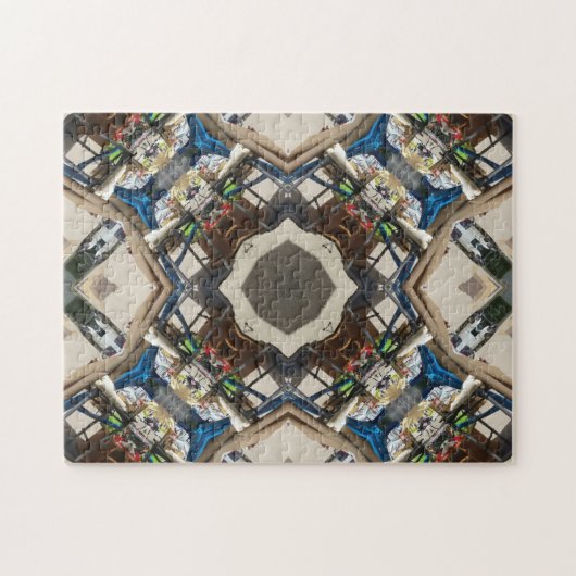 Ontdek Jigzaagpuzzels Legpuzzel (Horizontaal)
