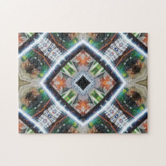 Ontdek Jigzaagpuzzels Legpuzzel (Horizontaal)