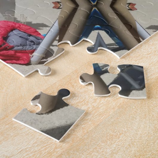 Ontdek Jigzaagpuzzels Legpuzzel (Zijkant)