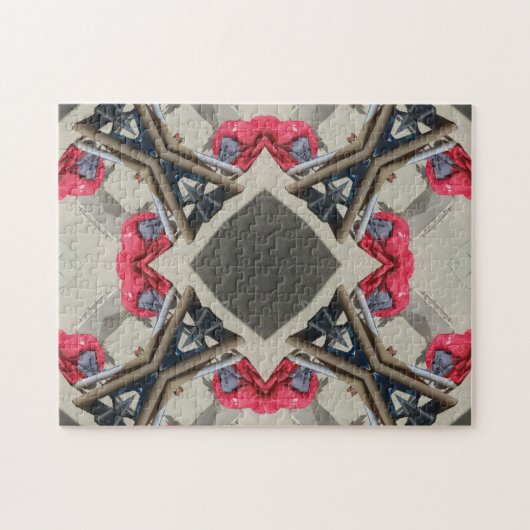 Ontdek Jigzaagpuzzels Legpuzzel (Horizontaal)