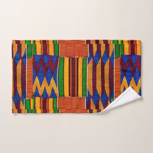 Ontdek Kente Doek Bad Handdoek (Handdoek)
