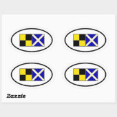 Ontdek Lake Minnetonka Oval Ovale Sticker (Vel)