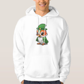 Ontdek 'LuckyFeather' - Schattig St. Patrick's W Hoodie
