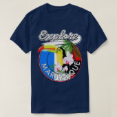 Ontdek Martinique reizen T-shirt (Design voorkant)