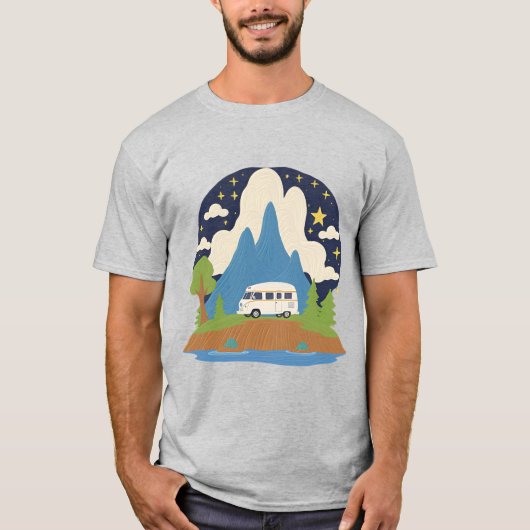Ontdek meer - Adventure & Travel T-shirt (Voorkant)