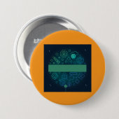 Ontdek meer grafisch ontwerp ronde button 7,6 cm (Voorkant /achterkant)