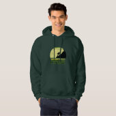 Ontdek meer in het wild wandelen hoodie (Voorkant volledig)