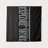 Ontdek meer in het wild wandelen wandkleed (Voorkant (horizontaal))