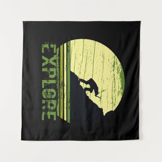 Ontdek meer in het wild wandelen wandkleed (Voorkant (horizontaal))