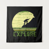 Ontdek meer in het wild wandelen wandkleed (Voorkant)