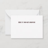 Ontdek meer Note Kaart Notitiekaartje (Achterkant)