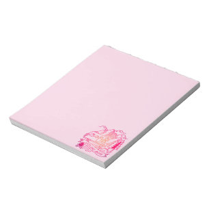 Ontdek meer roze Camper Van Mountain Natuur Lover Notitieblok