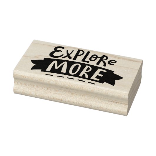 Ontdek meer rubberstempel (Stempel)
