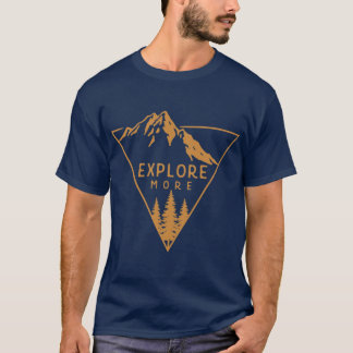 Ontdek meer vrienden t-shirt