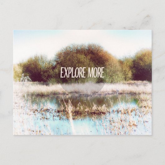 Ontdek meer wildernis briefkaart (Voorkant)