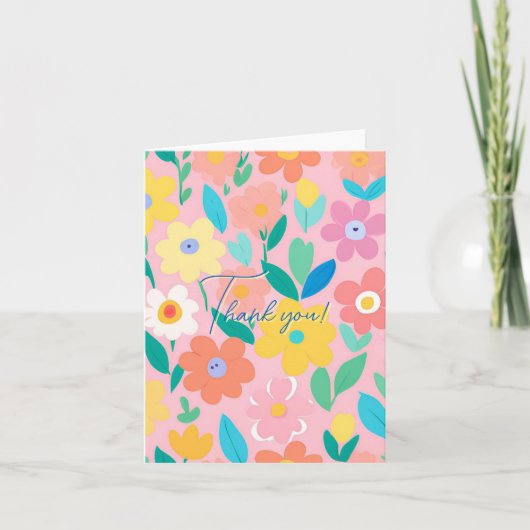 Ontdek mijn verbluffende collectie bedankkaarten bedankkaart (Voorkant)