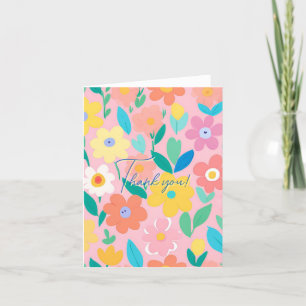 Ontdek mijn verbluffende collectie bedankkaarten bedankkaart