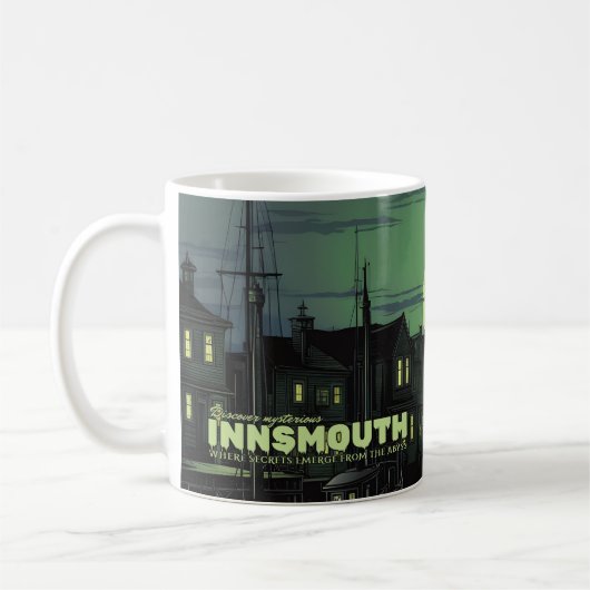 Ontdek mysterieuze Innsmouth Koffiemok (Links)