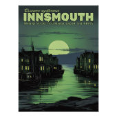 Ontdek mysterieuze Innsmouth Perfect Poster (Voorkant)