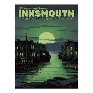Ontdek mysterieuze Innsmouth Perfect Poster