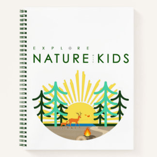 Ontdek Natuur met Kinder Journal Sketch Notitieboek
