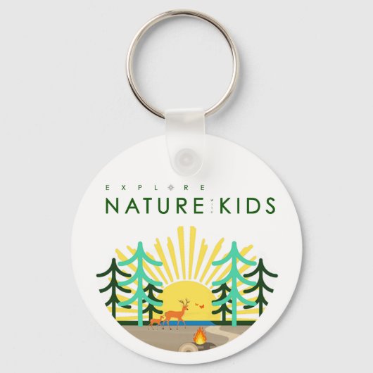 Ontdek Natuur met Kinder Magnet-Sleutelhanger Sleutelhanger (Voorkant)