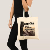 Ontdek New Heights Rock Climbing Tote Bag (Voorkant (product))
