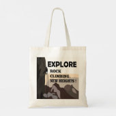 Ontdek New Heights Rock Climbing Tote Bag (Achterkant)
