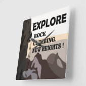 Ontdek New Heights Rock Climbing Vierkante Klok (Hoek)