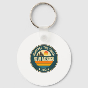 Ontdek New Mexico-ontwerpen voor elke liefhebber Sleutelhanger