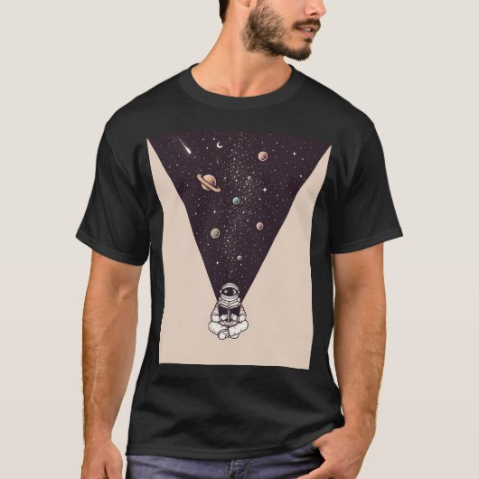 Ontdek Nieuwe Werelden T-shirt (Voorkant)