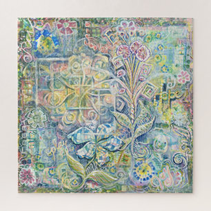 Ontdek onderzoek legpuzzel