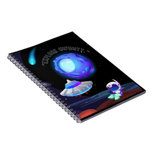 Ontdek Oneindigheid Notitieboek (Rechterzijde)