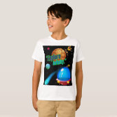 Ontdek oneindigheid t-shirt (Voorkant volledig)