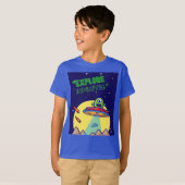 Ontdek oneindigheid t-shirt (Voorkant volledig)