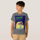 Ontdek oneindigheid t-shirt (Voorkant volledig)
