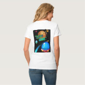 Ontdek oneindigheid t-shirt (Achterkant volledig)