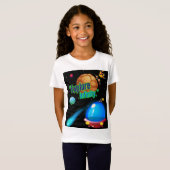 Ontdek oneindigheid t-shirt (Voorkant volledig)