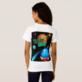 Ontdek oneindigheid t-shirt (Achterkant volledig)
