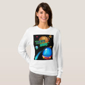 Ontdek oneindigheid t-shirt (Voorkant volledig)