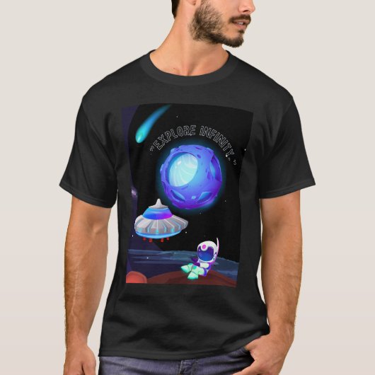 Ontdek Oneindigheid T-shirt (Voorkant)