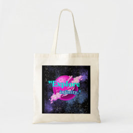Ontdek oneindigheid tote bag