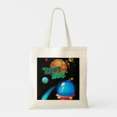 Ontdek oneindigheid tote bag (Achterkant)