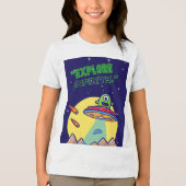Ontdek oneindigheid Tri-Blend shirt (Voorkant)