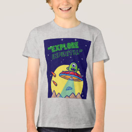 Ontdek oneindigheid Tri-Blend shirt