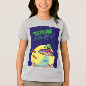 Ontdek oneindigheid Tri-Blend shirt (Voorkant)